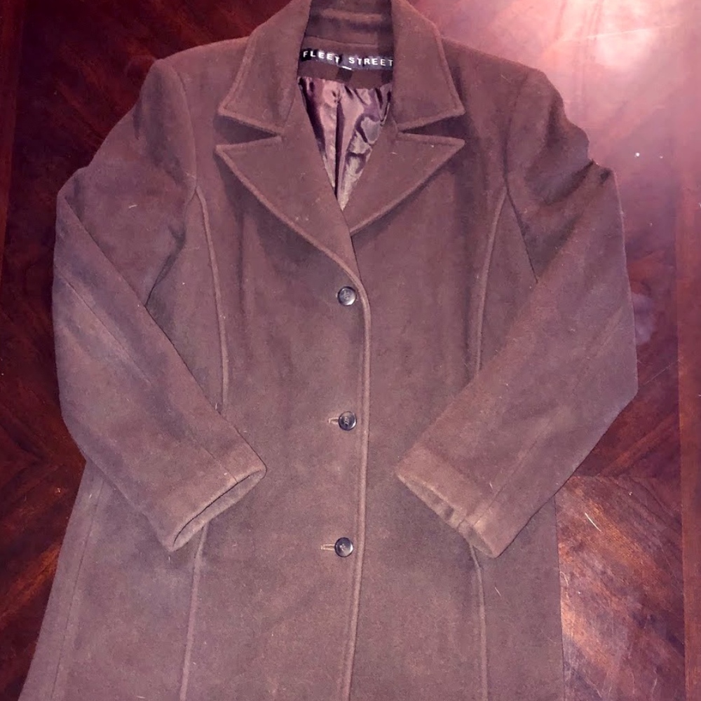 Brown Peacoat